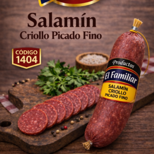 SALAMIN CRIOLLO PICADO FINO