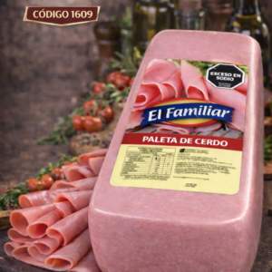 PALETA DE CERDO Cristal rectangular